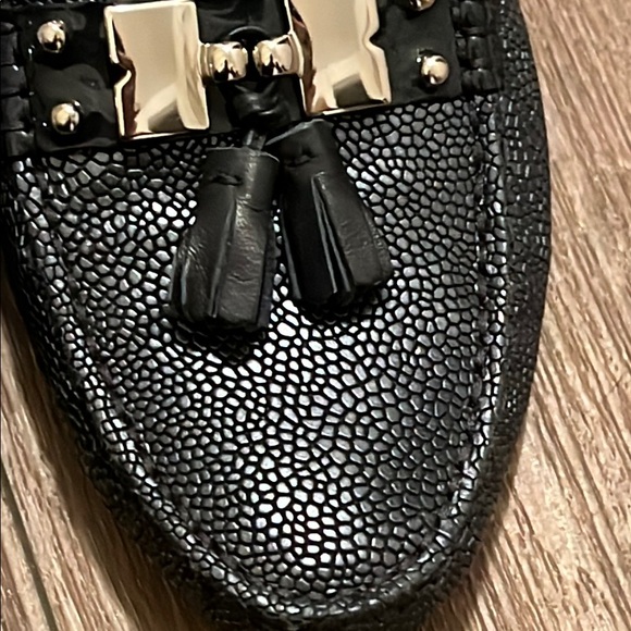 Marc Joseph Black Leather Moccasin Flats “Wall Street “ - Picture 6 of 7